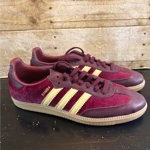 Adidas Samba OG Shadow Red Velvet Women’s Shoes